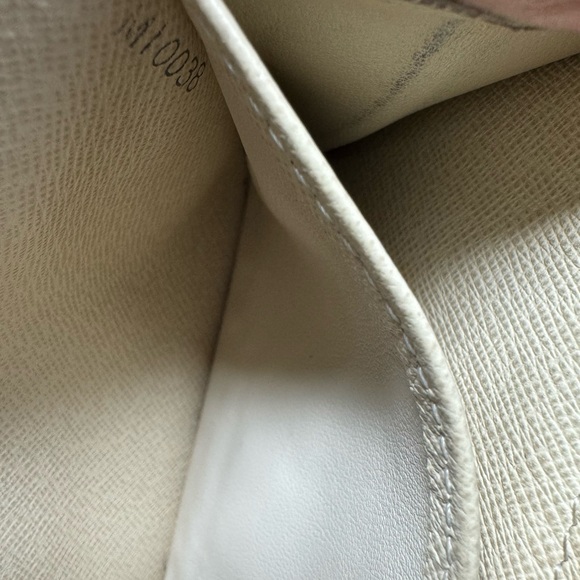 10273 Louis Vuitton Damier Azur Portefeuille Sarah Long Bifold Wallet - Picture 10 of 14